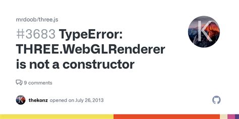 See <strong>constructor</strong> or the new operator for more information on what a. . Threewebglrenderer is not a constructor